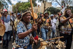Protesters against illegal immigration in South Africa call for more deportations