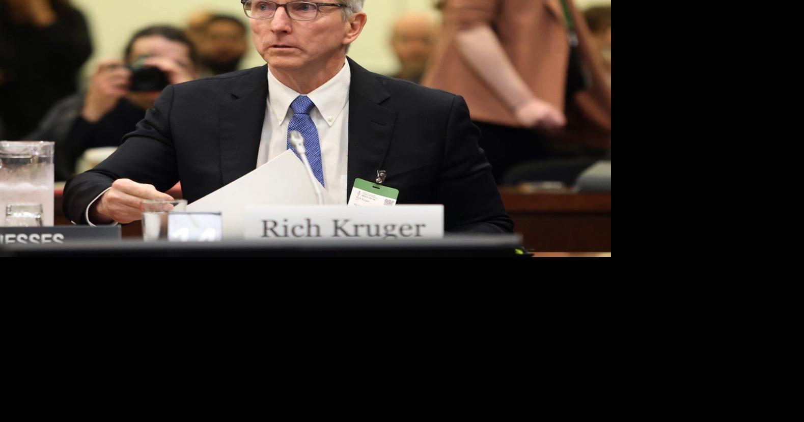 Suncor CEO Rich Kruger to step down next year