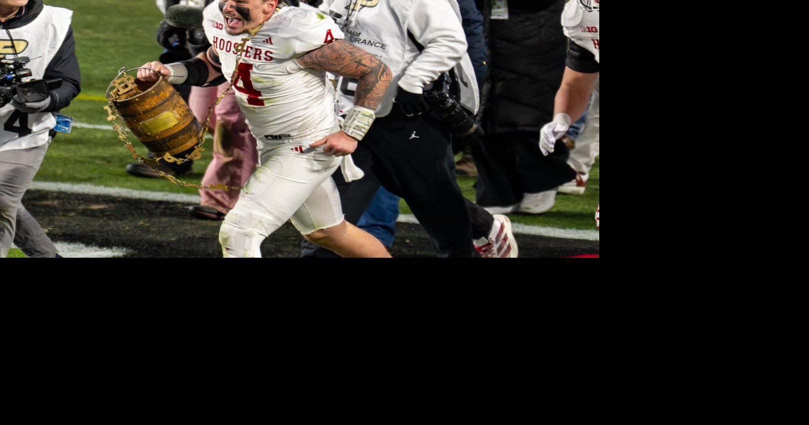 No. 2 Indiana pursuing bigger goals after retaining Old Oaken Bucket at Purdue