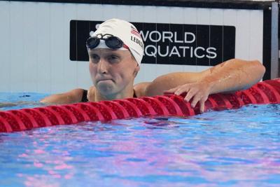 It's Ledecky vs. McIntosh in the 800 freestyle, the centerpiece of the world championships
