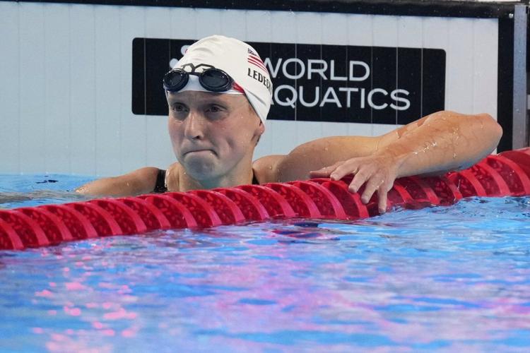 It's Ledecky vs. McIntosh in the 800 freestyle, the centerpiece of the world championships