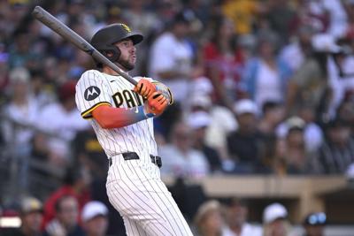 Merrill's 2 homers off Wheeler help the Padres beat the Phillies 5-4