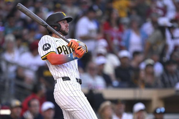 Merrill's 2 homers off Wheeler help the Padres beat the Phillies 5-4