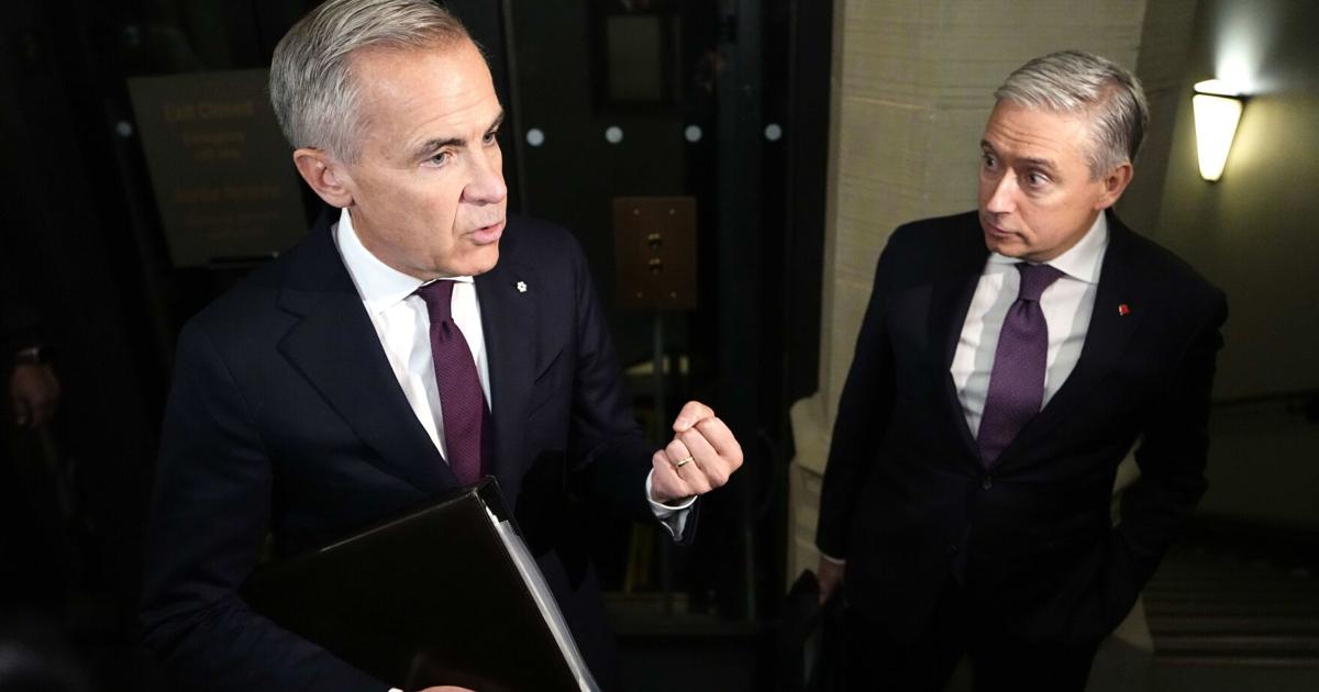 Carney sagt, Ottawa führe Gespräche mit den Provinzen über die Aufteilung ...