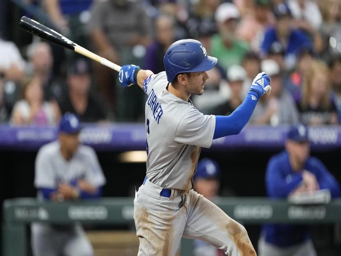 Dodgers split doubleheader, hand Rockies their 100th loss of