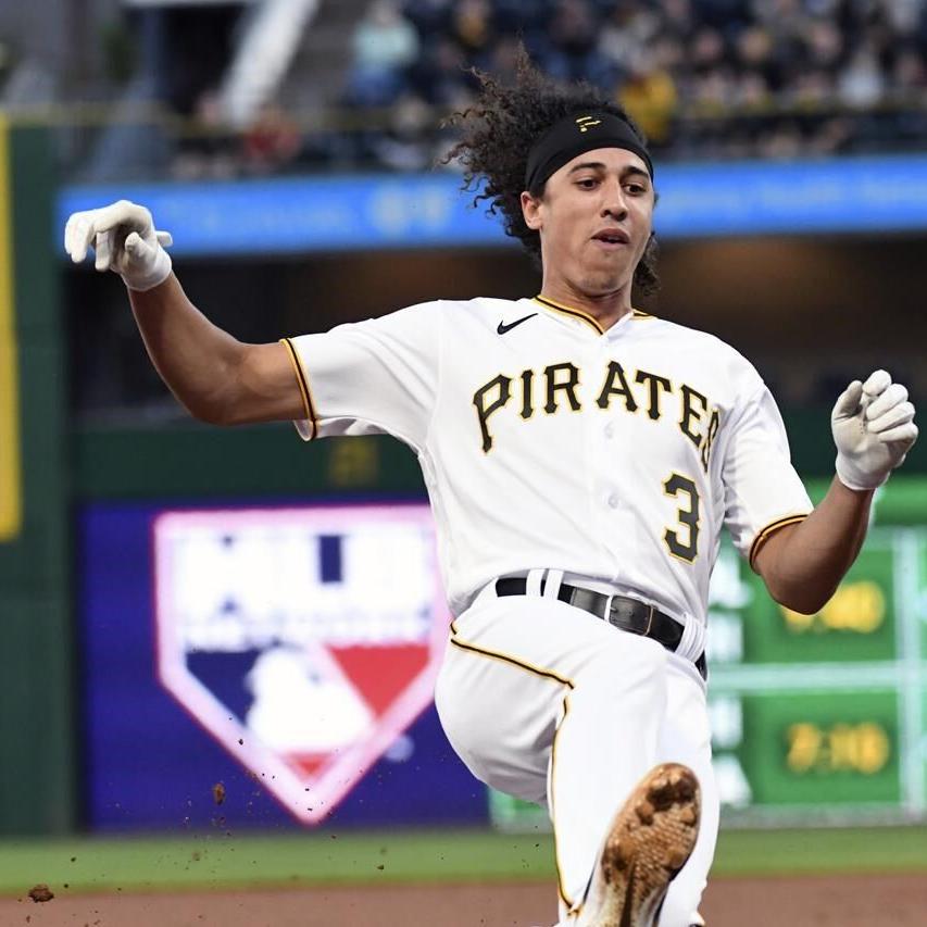 Tucker makes great grab, hits grand slam, Pirates beat Reds - The San Diego  Union-Tribune