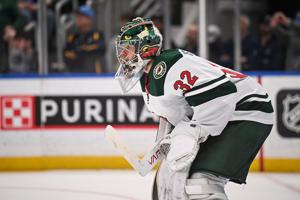 Wild aren't ready to name their Game 1 goalie, with professed confidence in Gustavsson and Wallstedt