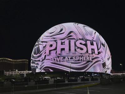 Here’s how Phish is using the Sphere's technology to give fans something completely different