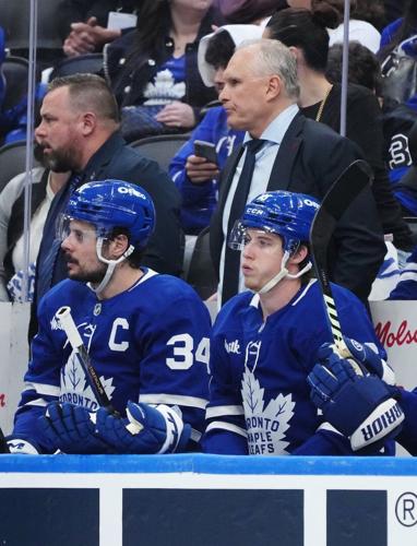 Berube tweaks Leafs' forward group for Game 6; Matthews and Marner remain together