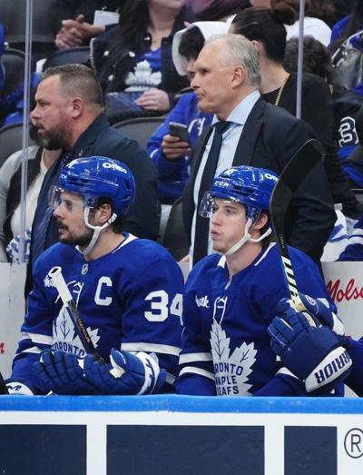 Berube tweaks Leafs' forward group for Game 6; Matthews and Marner remain together