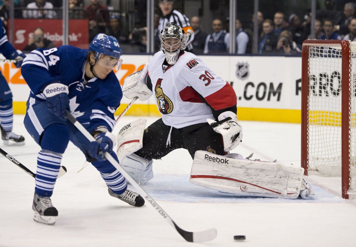 Toronto Maple Leafs Edge Ottawa Senators At ACC