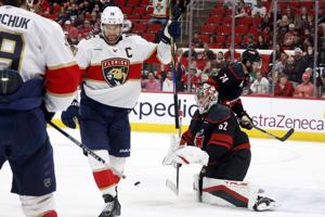 Hurricanes switch goalies for Game 3, starting Kochetkov over Andersen against Panthers