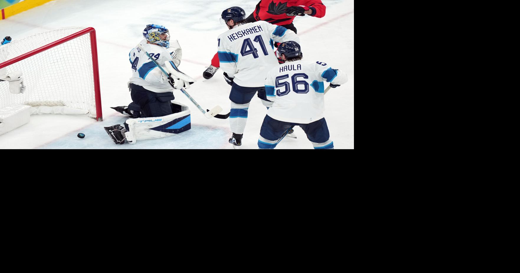 Marchand makes a pesky impact in Canada’s 3-2 win over Finland in Olympic men’s hockey semifinals