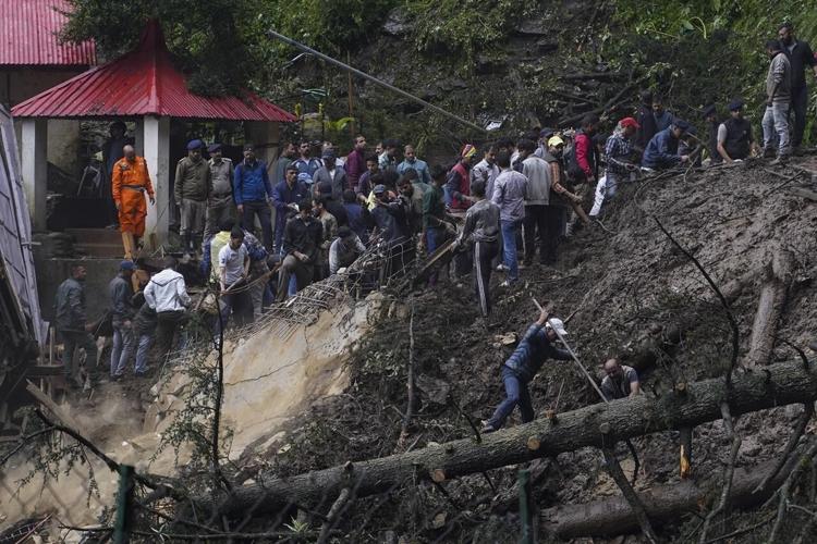 Heavy rains trigger floods and landslides in India’s Himalayan region ...