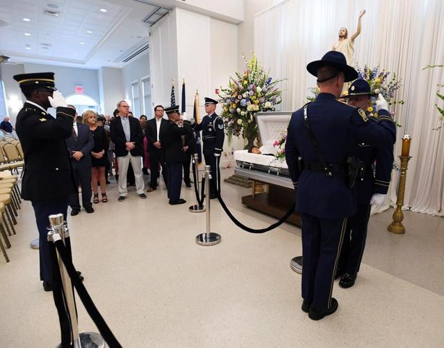 Funeral service for Katrina-era governor, Kathleen Blanco
