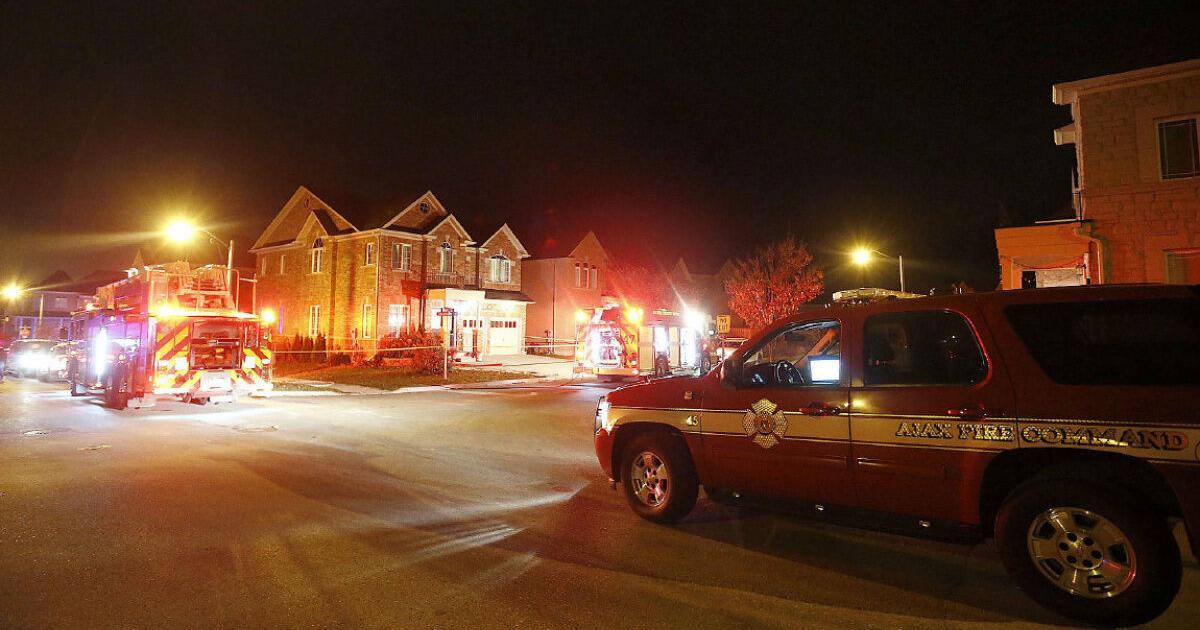Elderly woman found dead after Ajax house fire