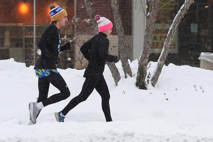 Photos of the first major winter storm blanketing the Northeast