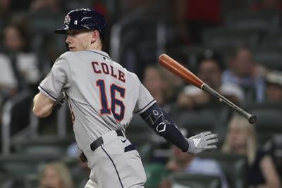 Zach Cole's stunning debut: Leaping catch, two-run homer spark Astros' 11-3 win