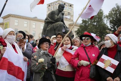 Belarus' authoritarian leader pardons 42 imprisoned activists