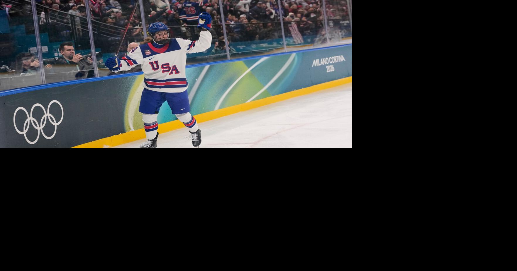 Benched in Beijing, Harvey emerges as driving force behind USA Hockey&rsquo;s offensive attack in Milan