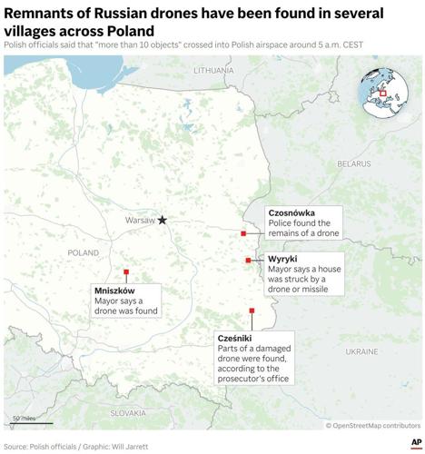 Russia’s violation of Polish airspace is not the first time Moscow has crossed the line