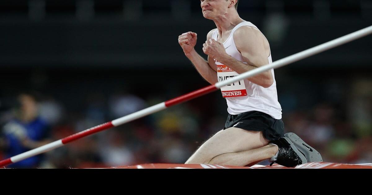 B.C.’s Django Lovett wins bronze in Commonwealth Games high jump