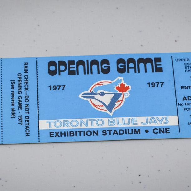 First Opening Day 1977 Toronto Blue Jays - Film & Video Stock