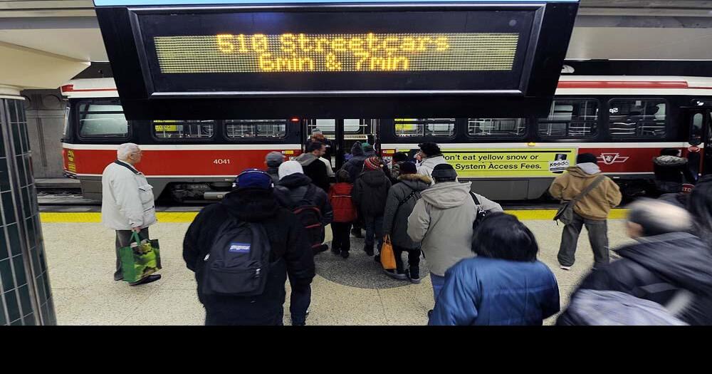 TTC texting system running late