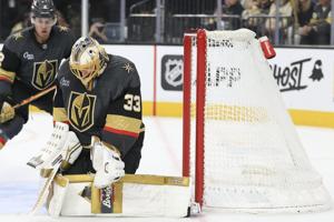 Vegas Golden Knights sign goalie Adin Hill to a 6-year, $37.5 million contract extension