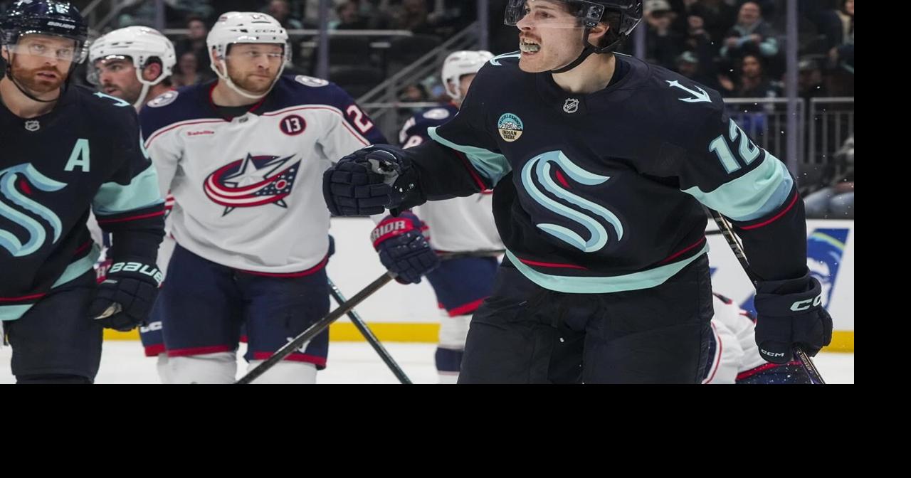 Kraken score twice in 10 seconds, defeat Blue Jackets 5-2