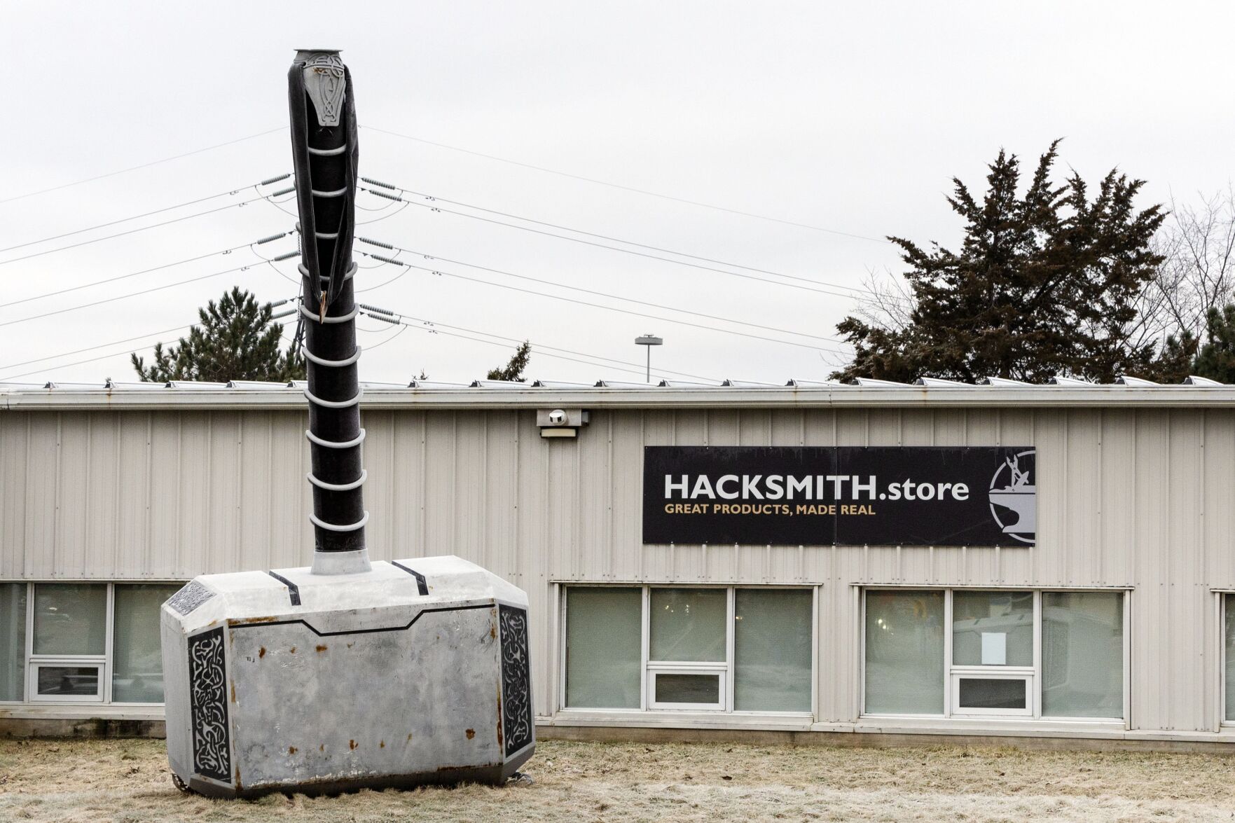 James Hobson, a.k.a the Hacksmith, is Mr. Superhero