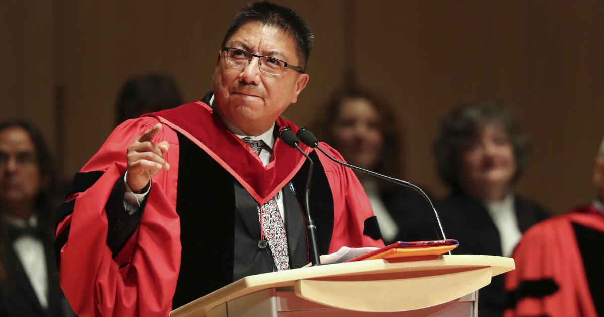 Grand Chief Alvin Fiddler receives honorary doctor of laws