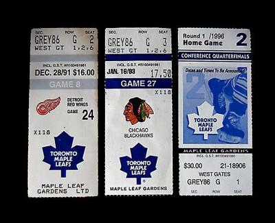Toronto Maple Leafs Game Ticket Gift Voucher
