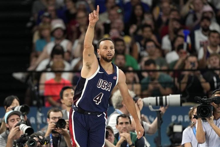 US rolls into semifinals of Paris Olympic basketball tournament, eases