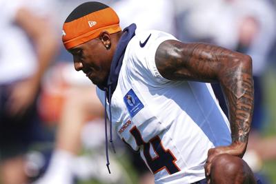 Receiver Courtland Sutton agrees to 4-year, $92 million extension with Broncos, AP source says