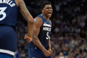 Timberwolves push Lakers to edge of elimination with 116-113 comeback win behind Edwards’ 43 points