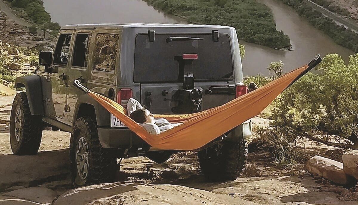 Jeep wrangler hammock hitch sale