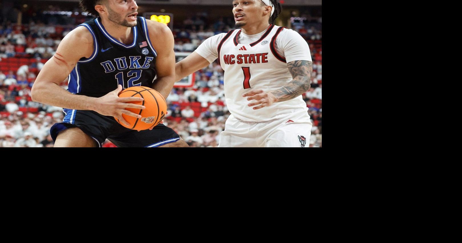 Cameron Boozer helped No. 1 Duke secure the outright ACC title. He had the marks to prove it, too