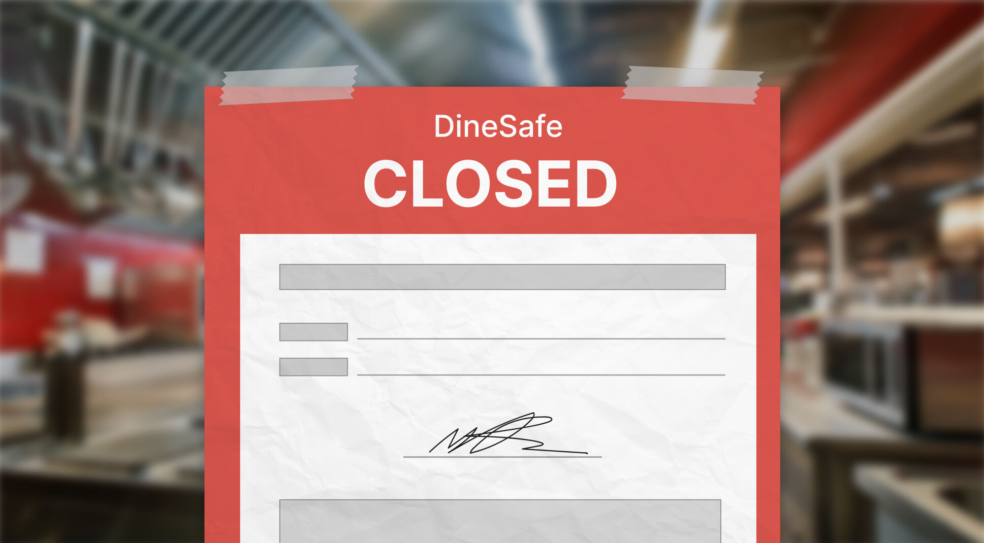 DineSafe inspectors shut down Hong Food Kitchen