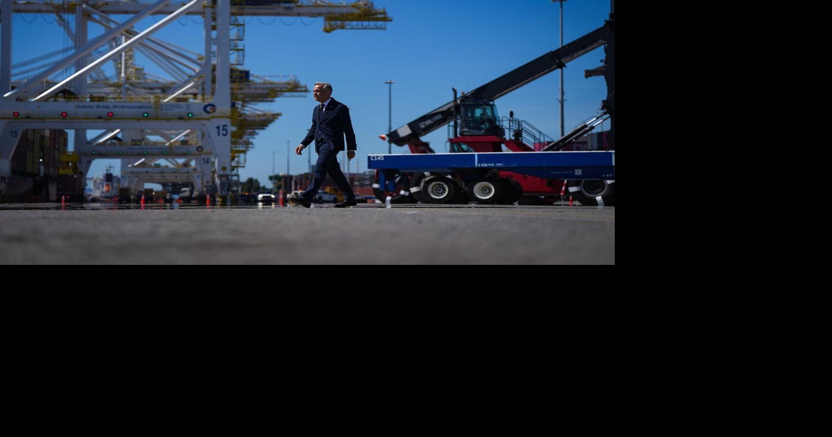 Carney touts B.C. port expansion plan to strengthen independence, diversify economy