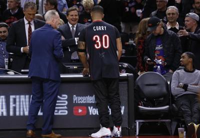 NBA Finals: Drake trolls Stephen Curry with Dell Curry Raptors