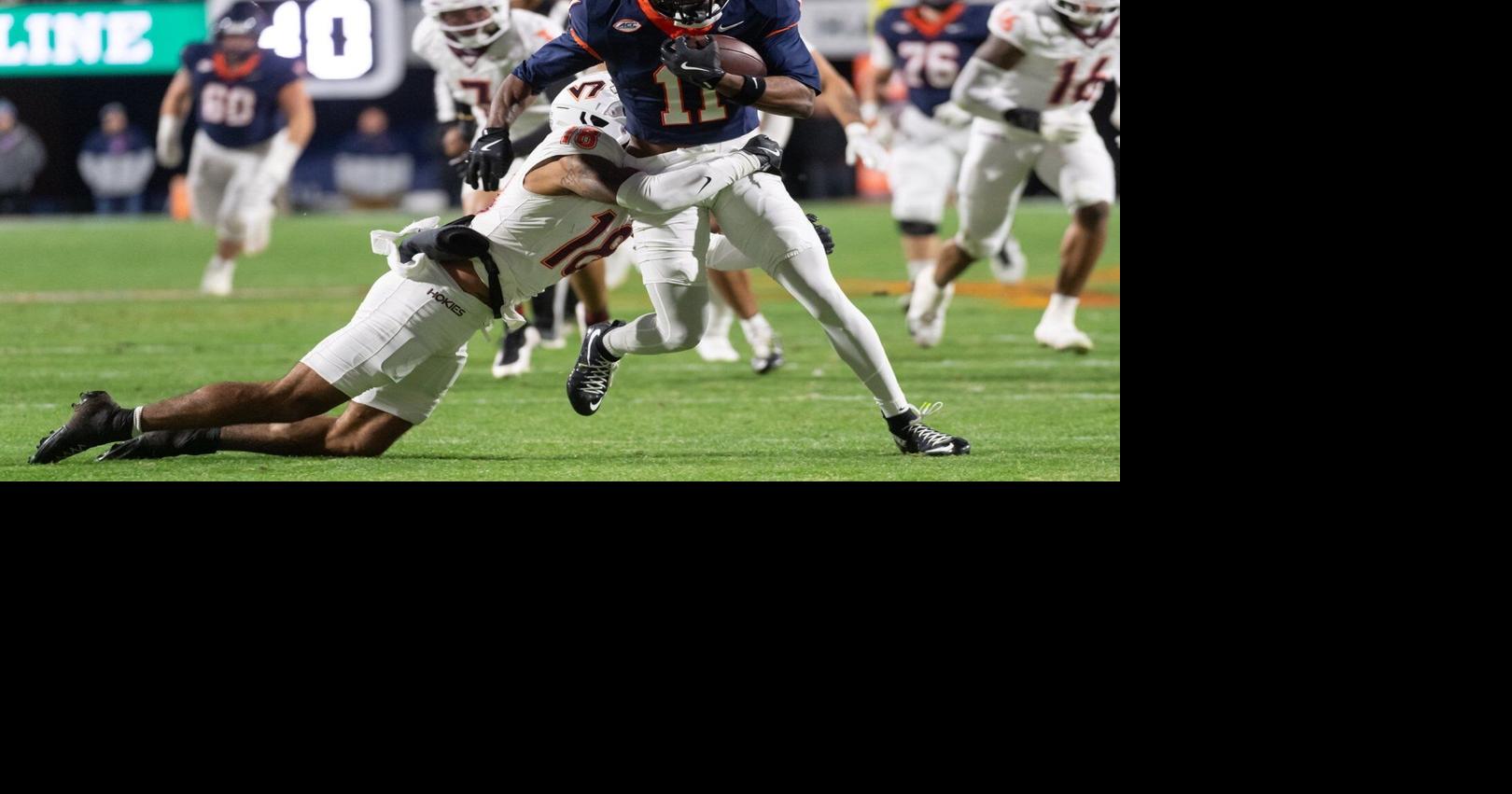 No. 17 Virginia tops Virginia Tech 27-7 to clinch a spot in ACC title game
