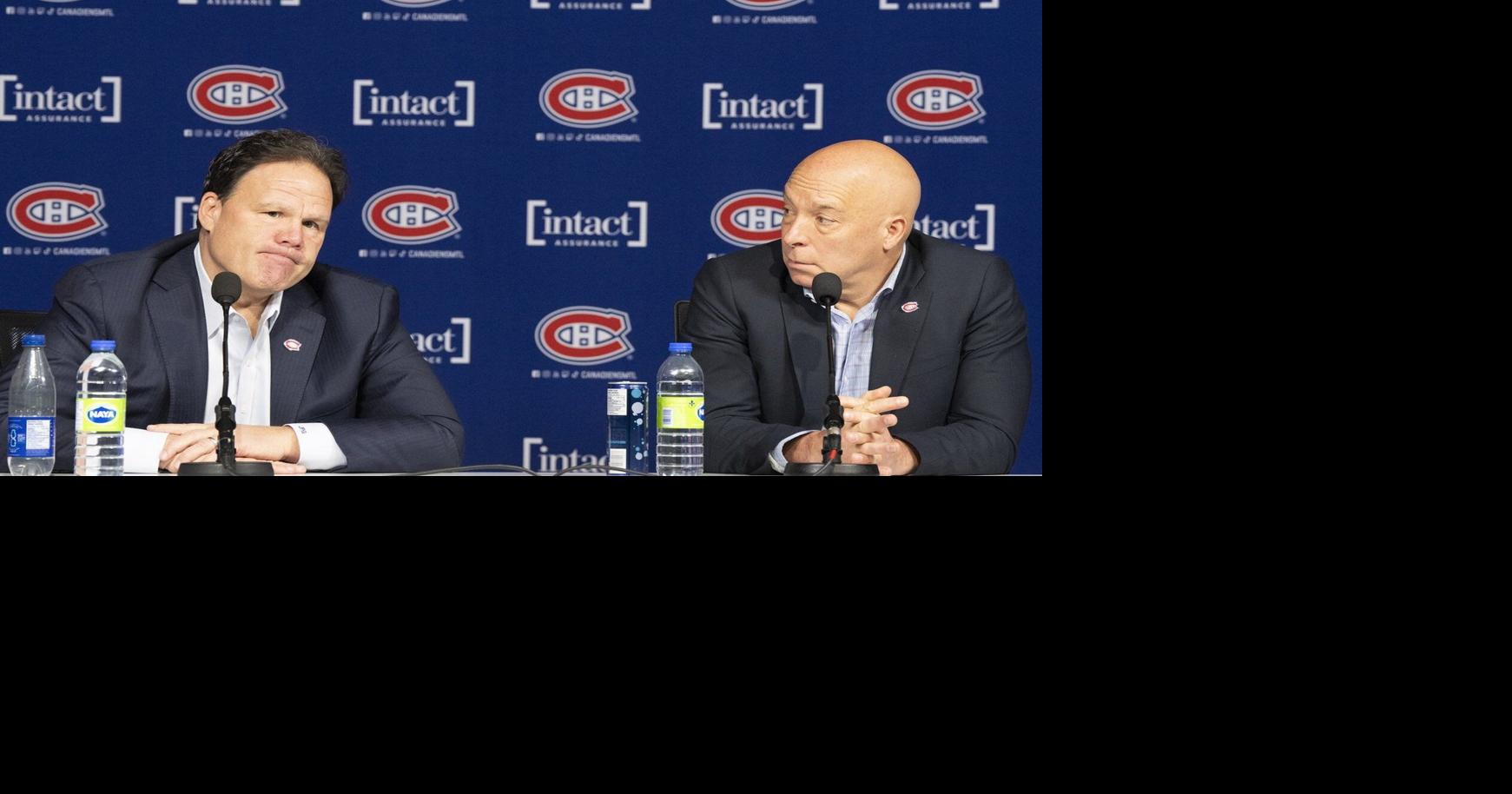 Canadiens' Gorton, Hughes temper off-season expectations after playoff berth