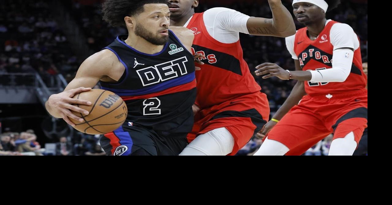Cunningham's triple-double leads Pistons to 123-114 win over Raptors