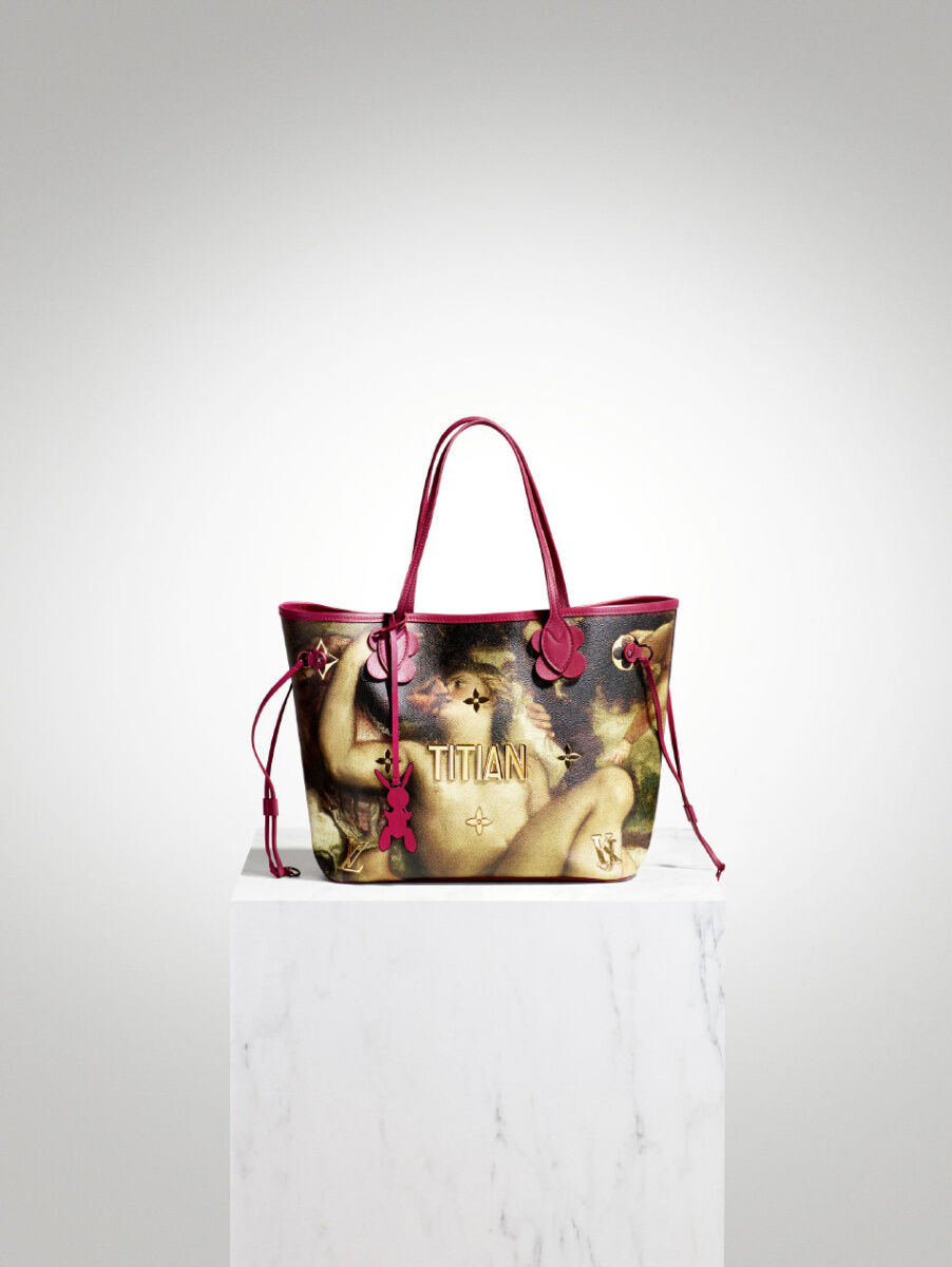 Louis Vuitton Speedy Handbag Limited Edition Jeff Koons Van Gogh Print Ca