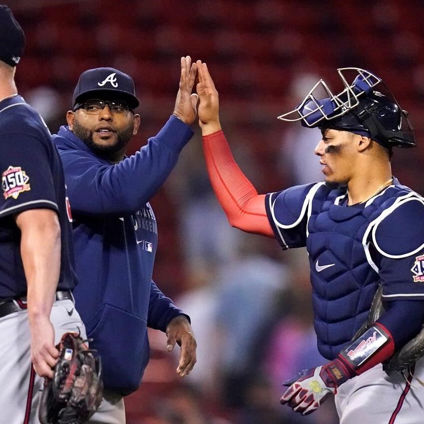 Pablo Sandoval enters MLB record books as Braves win World Series – NBC  Sports Boston