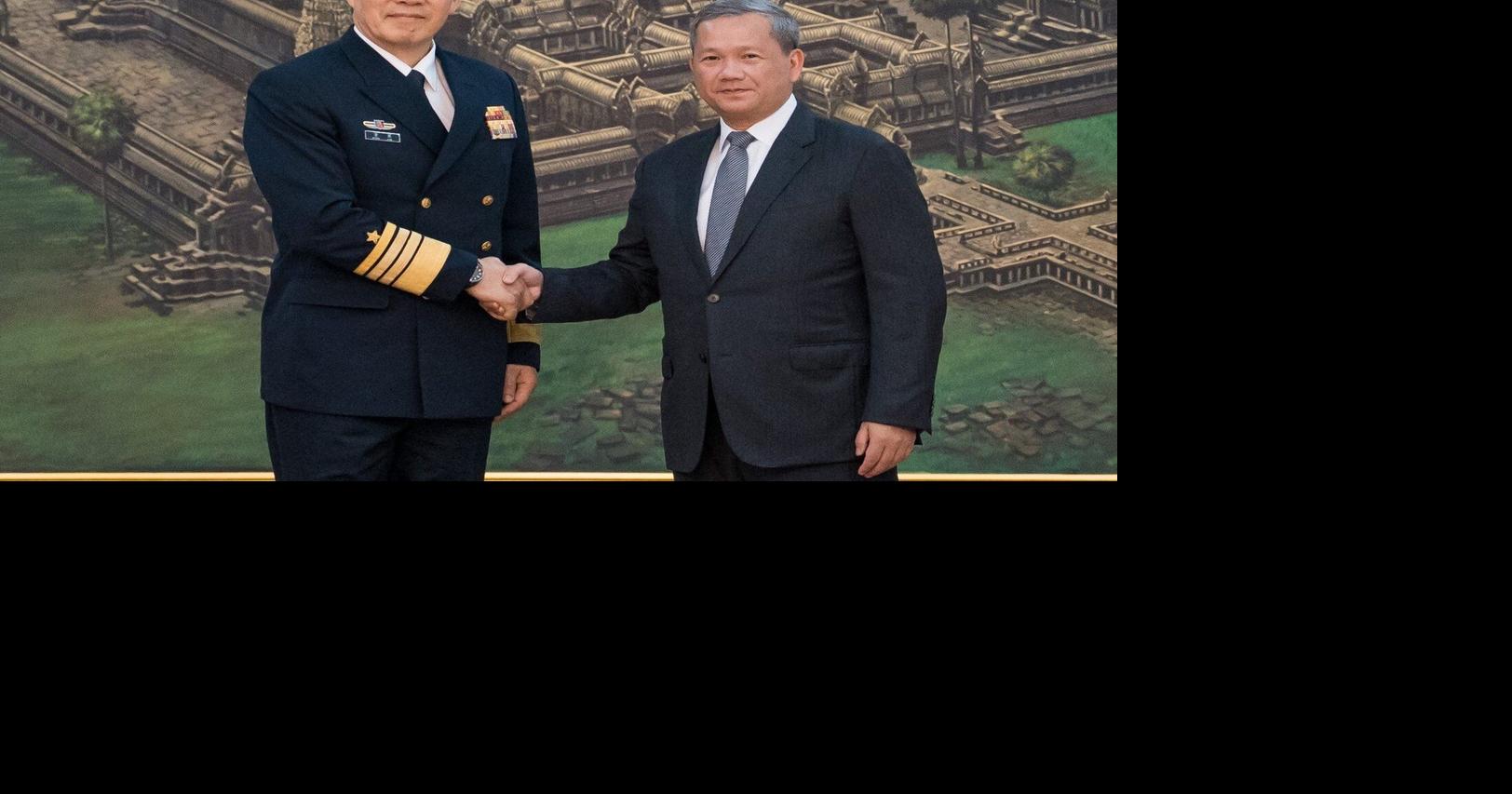 China's foreign and defense ministers meet with Cambodian counterparts ...