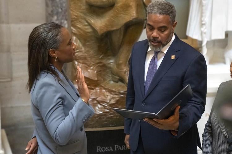 Laphonza Butler sworn in as third Black female senator in U.S. history ...