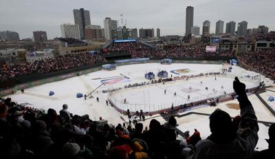 Wrigley Field will host a pair of college hockey doubleheaders after NHL's Winter Classic