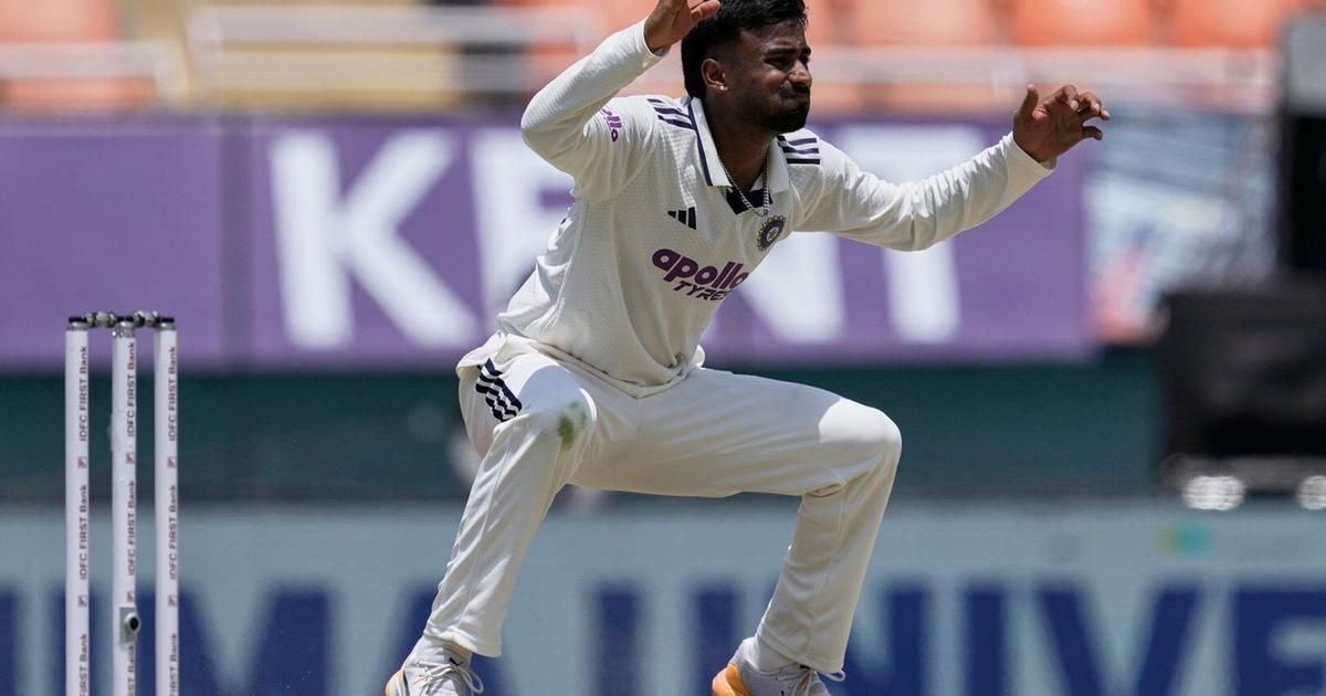 Manav Suthar takes 6 for 33 on debut as India enforces follow-on against Afghanistan Manav Suthar takes 6 for 33 on debut as India enforces follow-on against Afghanistan